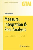 Axler, Sheldon Axler - Measure, Integration & Real Analysis