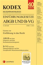 Werner Doralt - KODEX Einführungsgesetze ABGB und B-VG 2019/20