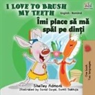 Shelley Admont, Kidkiddos Books - I Love to Brush My Teeth (English Romanian Bilingual Book)