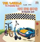 Kidkiddos Books, Inna Nusinsky - The Wheels-The Friendship Race (English Korean Bilingual Book)