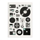 Galison, Florent Bodart - Vintage Recordings and Data A5 Journal