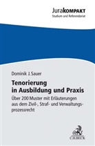 Dominik J. Sauer, Dominik Jan Sauer - Tenorierung in Ausbildung und Praxis
