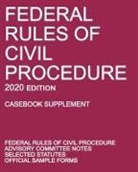Michigan Legal Publishing Ltd, Michigan Legal Publishing Ltd. - Federal Rules of Civil Procedure; 2020 Edition (Casebook Supplement)