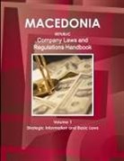 Inc Ibp, Inc. Ibp - Macedonia, Republic Company Laws and Regulations Handbook Volume 1 Strategic Information and Basic Laws