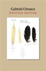Gabriel Orozco - Written Matter