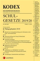 Werner Doralt - KODEX Schulgesetze 2019/20 (f. Österreich)