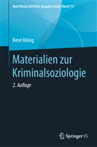 René König, Ald Legnaro, Aldo Legnaro, Sack, Frit Sack, Fritz Sack... - Materialien zur Kriminalsoziologie
