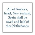 Elijah Alexander - All of America, Israel, New Zealand, Spain Shall Be Saved and Half