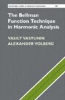Vasily Vasyunin, Vasily Volberg Vasyunin, Alexander Volberg, Alexander (Michigan State University) Volberg, Alexander L. (Michigan State University) Volberg, Volberg Alexander - Bellman Function Technique in Harmonic Analysis