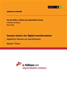 Johannes Schmidt - Success factors for digital transformation