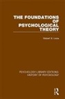Robert E. Lana, Robert E. (Temple University) Lana, Lana Robert E. - Foundations of Psychological Theory
