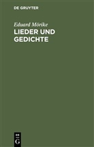 Eduard Mörike, Heinrich Vogeler - Lieder und Gedichte