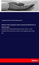 Evangelical Lutheran Synod and Ministerium of SC - Minutes of the Evangelical Lutheran Synod and Ministerium of South Carolina