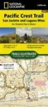 National Geographic Maps, National Geographic Maps, National Geographic Maps - Trails Illust - Pacific Crest Trail 1012