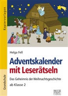 Helga Fell - Adventskalender mit Leserätseln