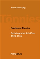 Ferdinand Tönnies, Arn Bammé, Arno Bammé - Soziologische Schriften 1929 - 1936