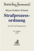 Lutz Meyer-Goßner, Bertram Schmitt, Marcu Köhler, Marcus Köhler - Strafprozessordnung, Kommentar