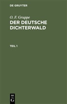 O. F. Gruppe, Ott Friedrich Gruppe, Otto Friedrich Gruppe - O. F. Gruppe: Der deutsche Dichterwald - Teil 1: O. F. Gruppe: Der deutsche Dichterwald. Teil 1