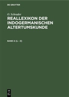 O. Schrader, Otto Schrader, Alfon Nehring, Alfons Nehring - O. Schrader: Reallexikon der indogermanischen Altertumskunde - Band 2: [L - Z]