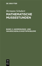 Hermann Schubert - Hermann Schubert: Mathematische Mussestunden - Band 2: Anordnungs- und Wahrscheinlichkeitsprobleme