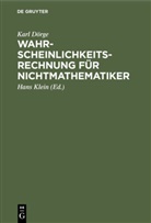 Karl Dörge, Han Klein, Hans Klein - Wahrscheinlichkeitsrechnung für Nichtmathematiker