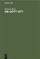 Heinrich Ritter - Ob Gott ist?
