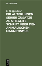 C. W. Hufeland, Christoph Wilhelm Hufeland - Erläuterungen seiner Zusätze zu Stieglitz Schrift über den animalischen Magnetismus