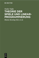 Stefan Vajda, Hann Kesting, Hanno Kesting, Rittel, Rittel, Horst Rittel - Theorie der Spiele und Linearprogrammierung