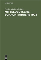 Friedric Palitzsch, Friedrich Palitzsch - Mitteldeutsche Schachturniere 1923