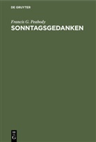 Francis G Peabody, Francis G. Peabody, Baumgarten, Baumgarten, Corneli Bruns, Cornelia Bruns - Sonntagsgedanken