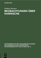 Wilhelm Salomon - Beobachtungen über Harnische