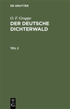 O. F. Gruppe, Ott Friedrich Gruppe, Otto Friedrich Gruppe - O. F. Gruppe: Der deutsche Dichterwald - Teil 2: O. F. Gruppe: Der deutsche Dichterwald. Teil 2