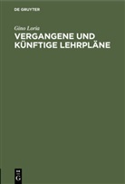 Gino Loria - Vergangene und künftige Lehrpläne
