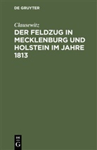 Clausewitz - Der Feldzug in Mecklenburg und Holstein im Jahre 1813
