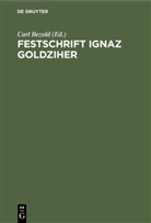 Car Bezold, Carl Bezold - Festschrift Ignaz Goldziher