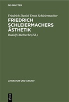 Friedrich Daniel Ernst Schleiermacher, Rudol Odebrecht, Rudolf Odebrecht - Friedrich Schleiermachers Ästhetik