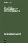 Kurt Behnke, Kur Behnke - Reichsdienststrafordnung