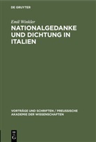 Emil Winkler - Nationalgedanke und Dichtung in Italien