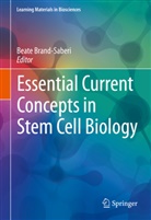 Beat Brand-Saberi, Beate Brand-Saberi - Essential Current Concepts in Stem Cell Biology