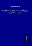 Anton Baumann - Gründlicher Unterricht und Regeln des Billard-Spieles