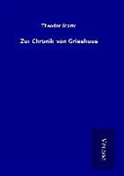 Theodor Storm - Zur Chronik von Grieshuus