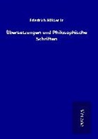 Friedrich Hölderlin - Übersetzungen und Philosophische Schriften
