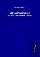 Rudolf Eucken - Lebenserinnerungen