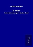 Heinrich Hansjakob - In Italien