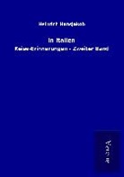 Heinrich Hansjakob - In Italien