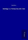 Nauticus - Beiträge zur Flotten-Novelle 1900