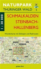 Lut Gebhardt, Lutz Gebhardt - Wanderkarte Schmalkalden und Steinbach-Hallenberg