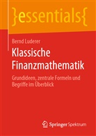 Bernd Luderer - Klassische Finanzmathematik