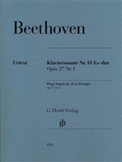 Ludwig van Beethoven, Norbert Gertsch, Murray Perahia - Ludwig van Beethoven - Klaviersonate Nr. 13 Es-dur op. 27 Nr. 1