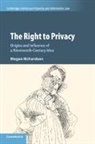 Megan Richardson, Megan (University of Melbourne) Richardson, Richardson Megan - Right to Privacy